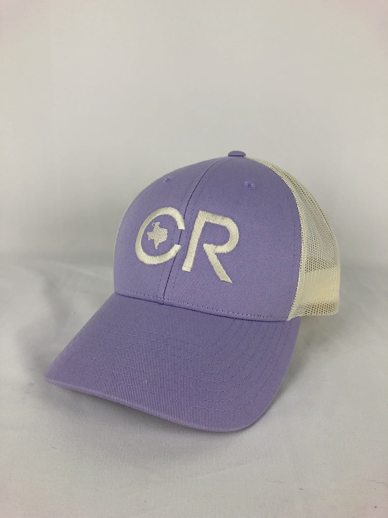 Buy CR Lavender and Cream Mesh Hat at CR RanchWear for only $25.00