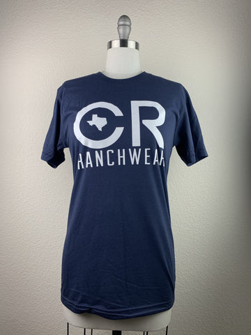 CR RanchWear Physical CR Navy Tee