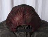 CR RanchWear Physical CR Ranchwear Black with Red Mesh Snap Back Hat