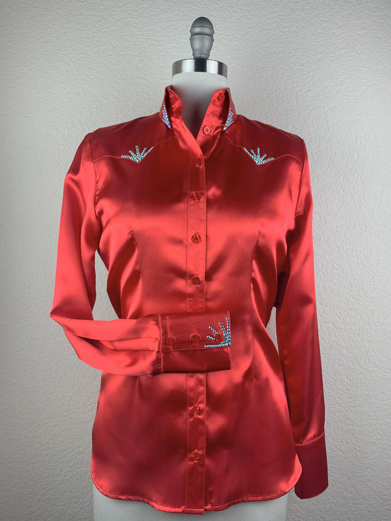 CR RanchWear Physical CR Special Bright Red Satin
