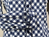 CR RanchWear Physical CR Tradition Navy and White Gingham