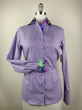 CR RanchWear Physical CR Tradition Purple Houndstooth Italian Cotton