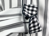 CR RanchWear Physical CR Tradition White and Black Stripes with Gingham