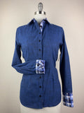 CR RanchWear Physical CR Western Pro Deep Indigo Linen Like Cotton