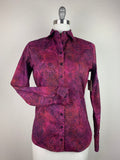 CR RanchWear Physical CR Western Pro Pink and Purple Square Batik- FINAL SALE