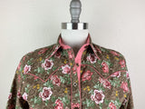 CR RanchWear Physical CR Western Pro Pink Floral on Brown