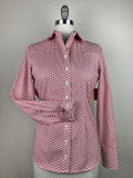 CR RanchWear Physical CR Western Pro Red and Navy Crisscross Dot- FINAL SALE
