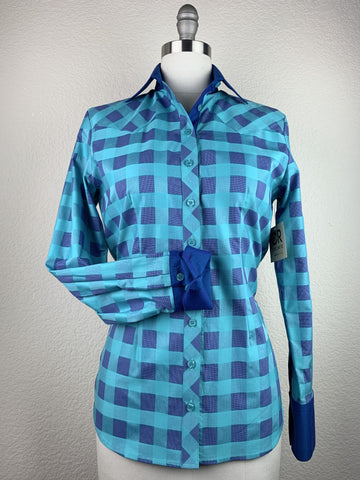 CR RanchWear Physical CR Western Pro Teal and Navy Square Dance