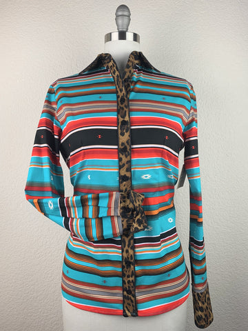 CR RanchWear Physical CR Western Pro Wild About Leopard Serape