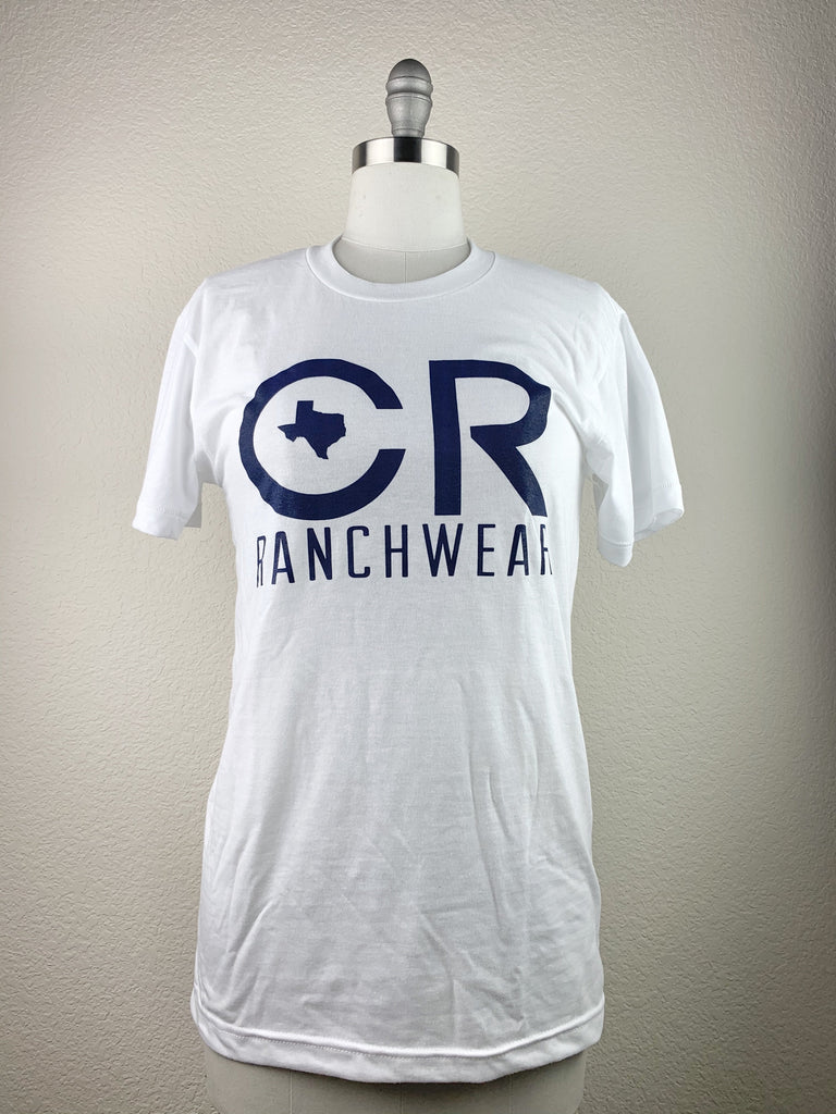 CR RanchWear Physical CR White Tee
